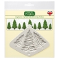 Preview: Silicone Mould - Trees Silhouettes